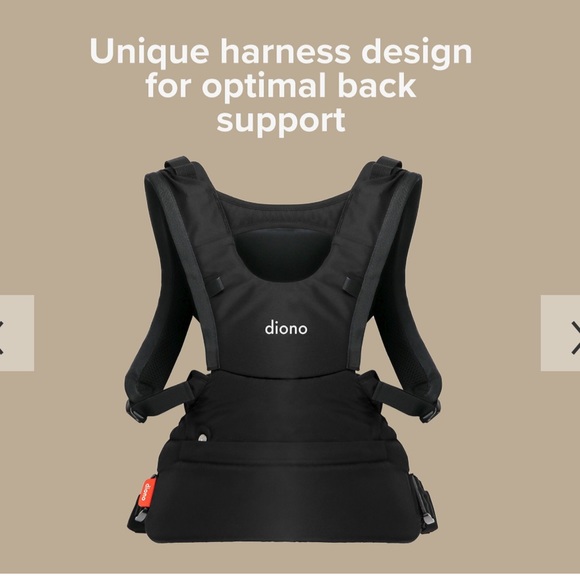 Diono Carus Essentials - 3-in-1 Carrying System in Light Grey New in Box - Picture 6 of 8